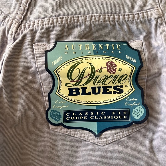 Vintage Deadstock 90s Dixie Blues Lavender Denim Shorts – NWT - Picture 7 of 15